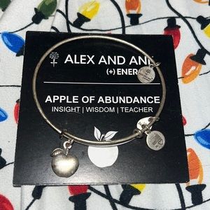 Teacher Apple Alex and ani bracelet